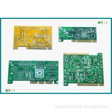 Multilayer Pcb+gold fingers+many colour